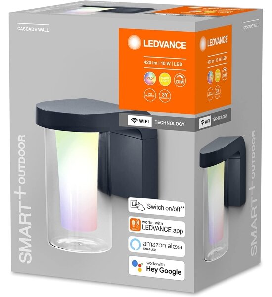 Aplică LED RGBW dimabilă SMART+ CASCADE LED/10W/230V Wi-Fi IP44 Ledvance