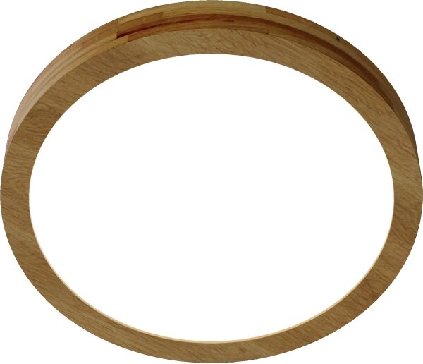 Plafonieră LED RONDO LED/48W/230V d. 50 cm stejar APLED