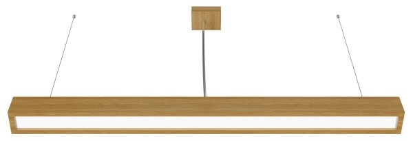 Lustră LED pe cablu LOOK LED/36W/230V 4000K 120 cm stejar APLED