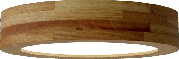 Plafonieră LED RONDO LED/24W/230V d. 30 cm stejar APLED