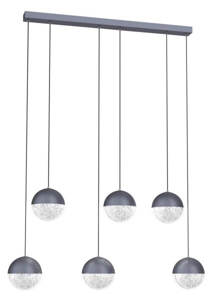 Lustră LED pe cablu FURNI 6xLED/5W/230V