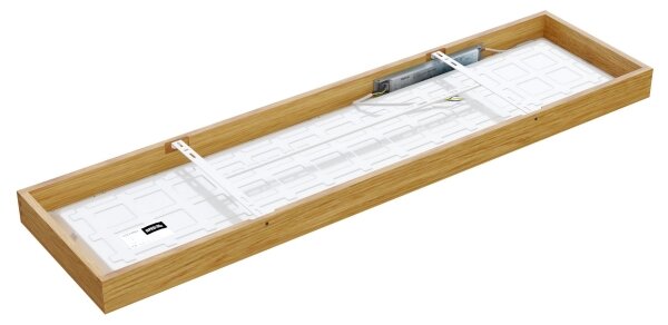 Panou LED aplicat QUADRA LED/42W/230V stejar APLED