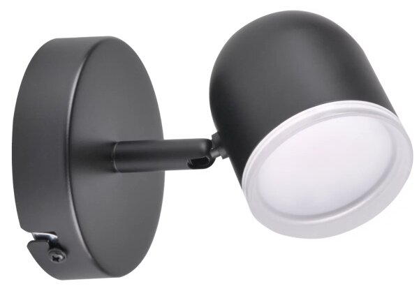 Spot LED de perete RAWI LED/4,2W/230V negru