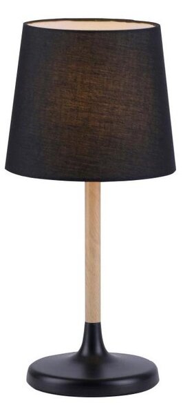 Lampă de masă NIMA 1xE14/40W/230V neagră Leuchten Direkt 14423-18
