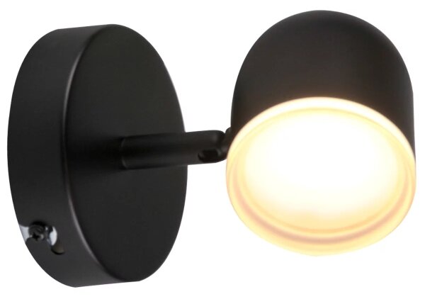 Spot LED de perete RAWI LED/4,2W/230V negru