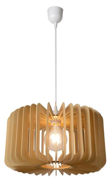 Lustră pe cablu ETTA 1xE27/40W/230V d. 39 cm lemn Lucide 46406/39/76