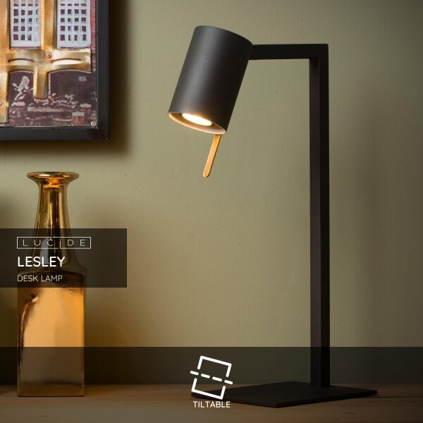 Lampă de masă LESLEY 1xGU10/35W/230V Lucide 03525/01/30