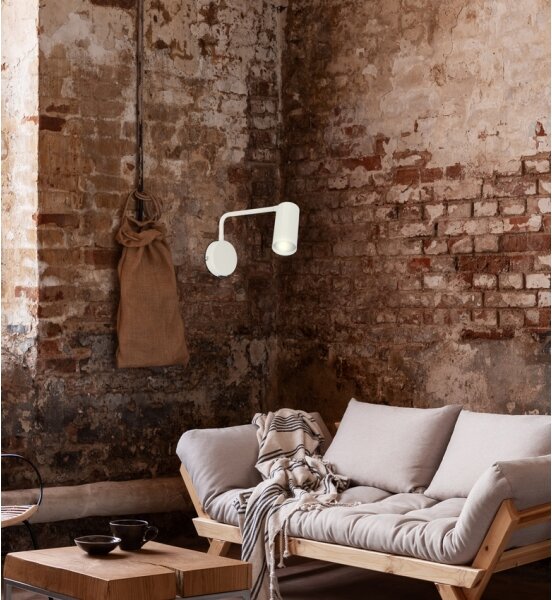 Lampă de perete TINA 1xGU10/15W/230V albă