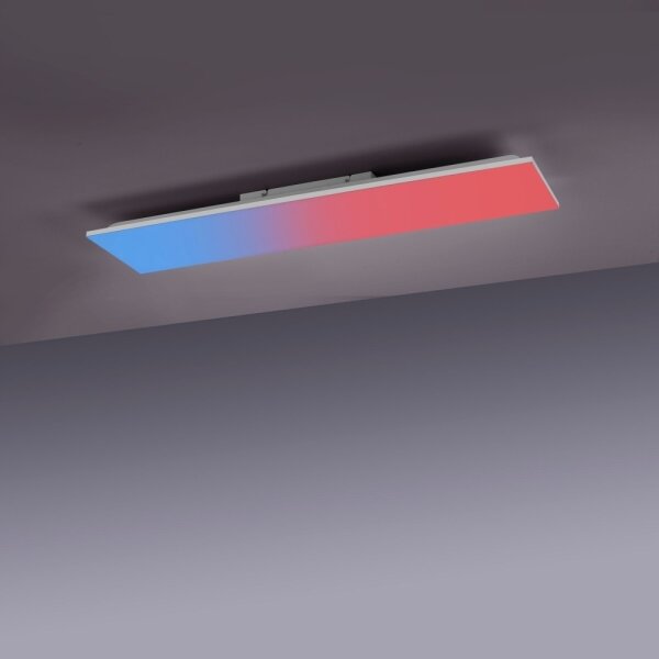 Plafonieră LED RGB dimabilă YUKON LED/26W/230V Leuchten Direkt 15621-16 + telecomandă