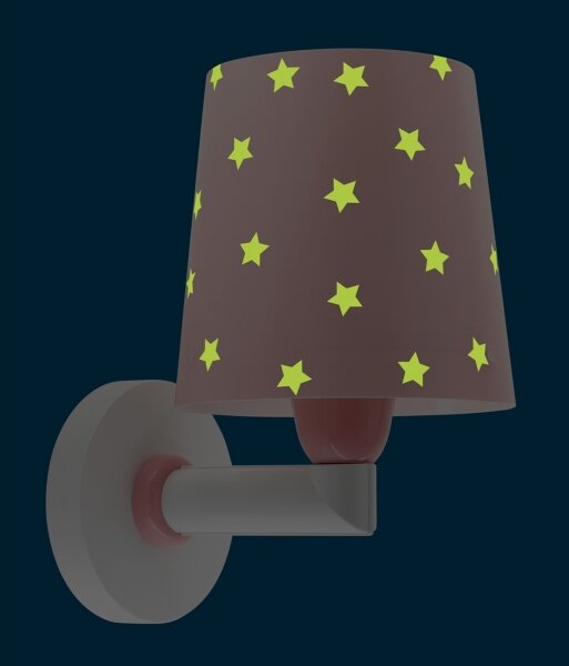 Aplică pentru copii STAR LIGHT 1xE27/60W/230V roz Dalber 82219S