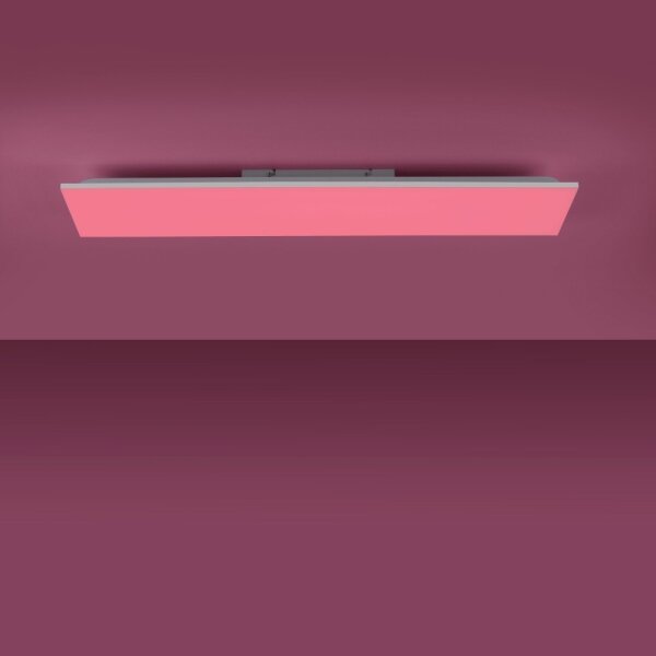 Plafonieră LED RGB dimabilă YUKON LED/26W/230V Leuchten Direkt 15621-16 + telecomandă