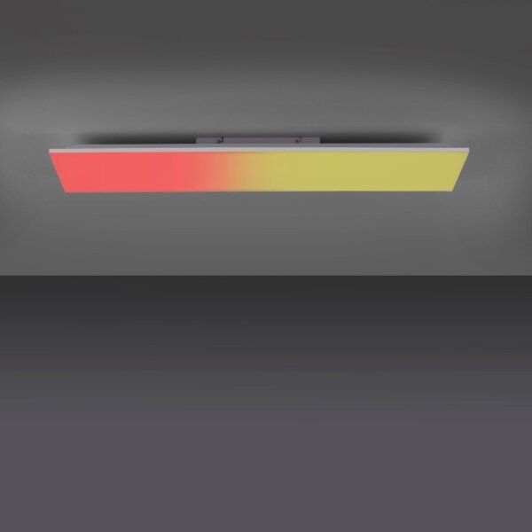 Plafonieră LED RGB dimabilă YUKON LED/26W/230V Leuchten Direkt 15621-16 + telecomandă
