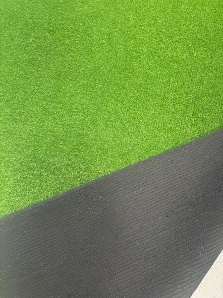 Covor Gazon Iarba Artificiala, Gradinita Loc de Joaca Terasa Curte, Model Leisure Inaltime fir 15 mm, Verde Verde, Dreptunghi, 200 x 200