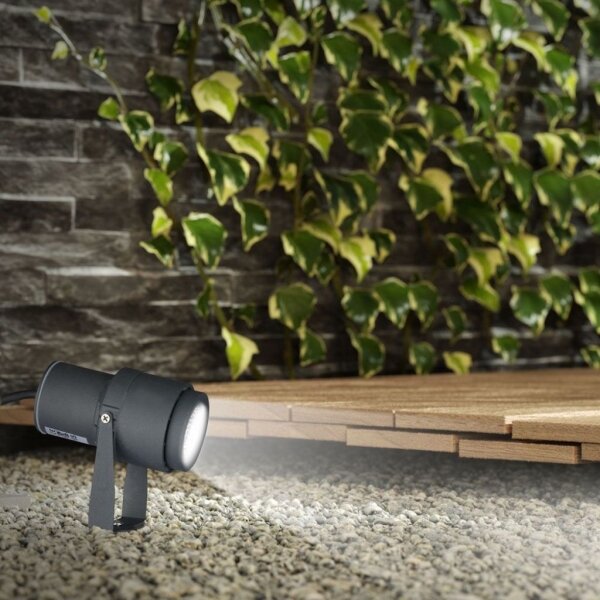 Lampă LED de exterior LED/12W/100-240V IP65 3000K gri