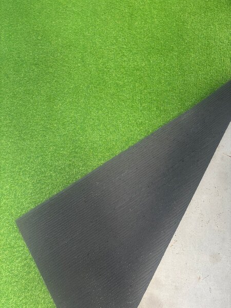 Gazon Artificial Leisure, Fir 15 mm, Verde, pentru Grădină, Curte, Terasă și Piscină 3 metri, 7 metri
