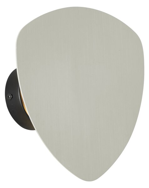 Lampă de perete de design bej organic 20 cm 2 lumini - Pulley
