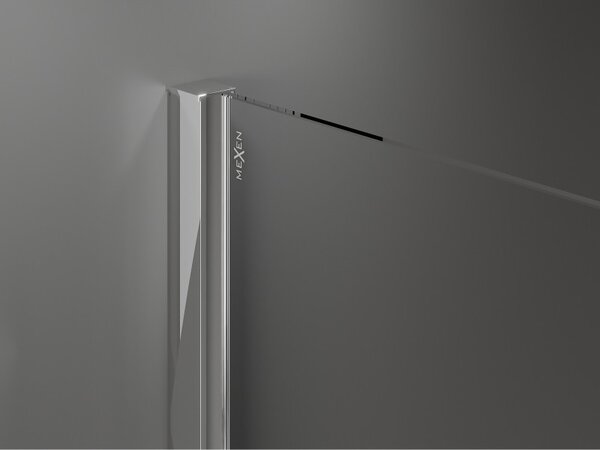 Mexen Velar Duo cabină de duș glisantă 90 x 80 cm, transparent, crom - 871-090-080-02-01
