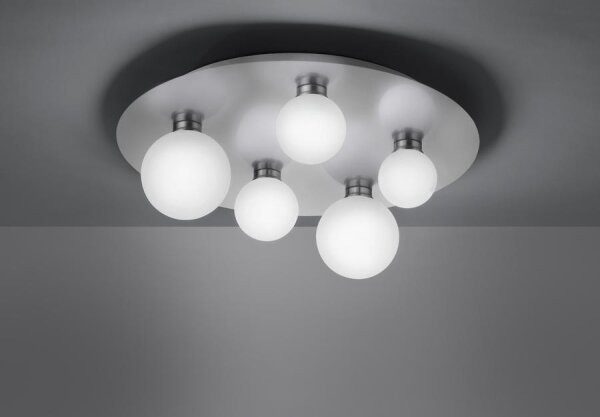 Plafonieră LED RGB dimabilă DICAPO 5xLED/3W/230V 3000-5000K Trio + telecomandă