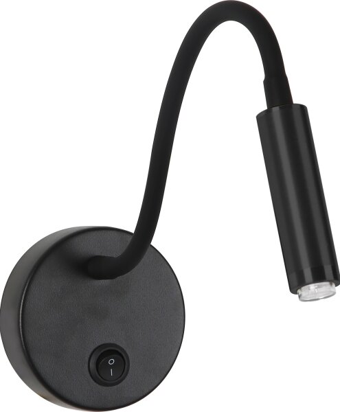 Lampă flexibilă dimabilă de perete Brilagi MAYA 1xG9/4W/230V negru