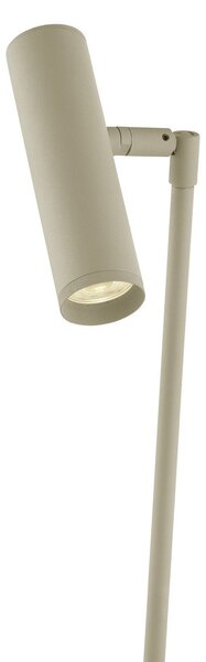HELL Tom Pro LED lampă de masă, culoare nisip, înălțime 47cm, CCT, dimabil, reglabil, Bej, Camera de zi / sufragerie, Metal, Modern