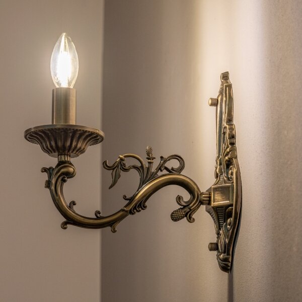 BRILAGI - Lampă de perete CLASSIC 1xE14/10W/230V alamă
