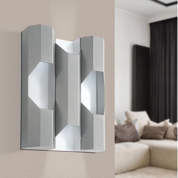 Aplică LED ZINACUA 4xGU10/4,5W/230V Eglo 98841