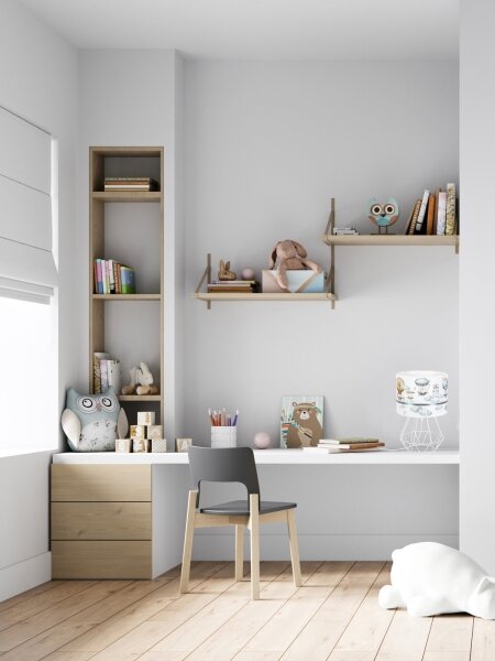 Lampă pentru copii PIKKI 1xE27/60W/230V albastră