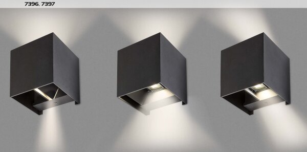 Aplică de exterior SOLIN 1xG9/42W/230V IP54 neagră Rabalux 7396