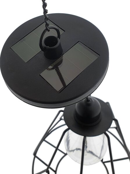 Lustră LED solară pe cablu KATTY 1,2V IP44 300 mAh IP44