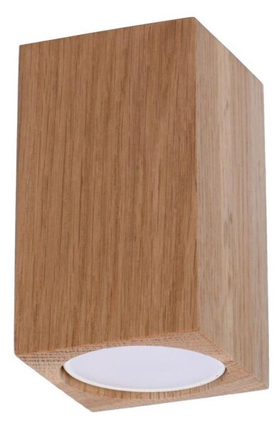 Spot KEKE 1xGU10/40W/230V 10 cm stejar Sollux SL.1040