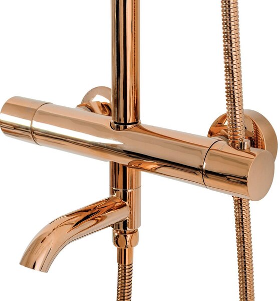 Coloana de dus cu termostat REA Lungo Copper