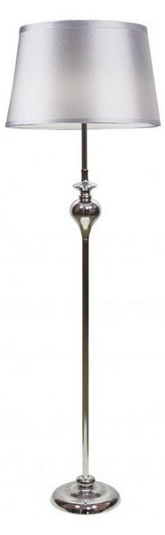 Lampadar PRIMA 1xE27/60W/230V argintiu/crom lucios