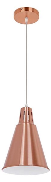 Klausen KL 6239 - Lustr SHADE 1xE27/15W/230V pe cupru, pe cablu