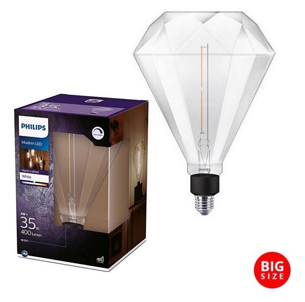 Bec LED dimabil Philips E27/4W/230V 3000K