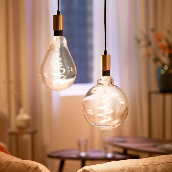 Bec LED dimabil VINTAGE PS160 E27/6,5W/230V 2000-5000K CRI 90 Wi-Fi WiZ