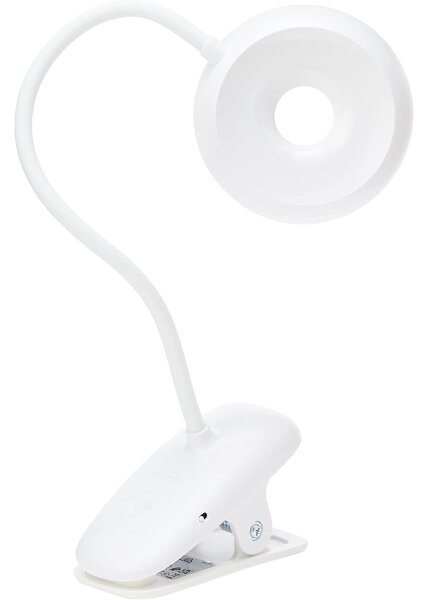 Philips - Lampă LED reglabilă cu clemă DONUTCLIP LED/3W/5V 1200 mAh albă