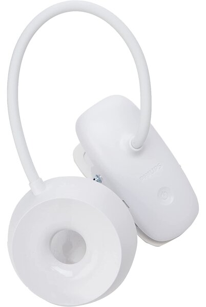 Philips - Lampă LED reglabilă cu clemă DONUTCLIP LED/3W/5V 1200 mAh albă