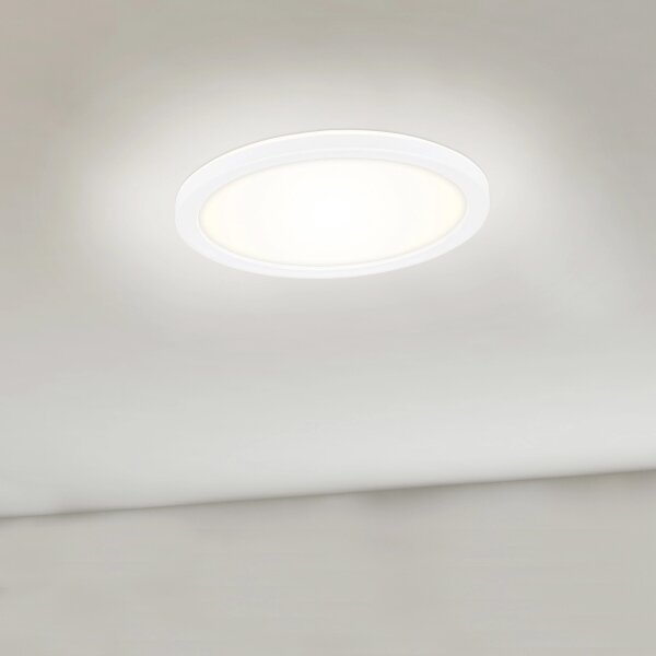 Plafonieră LED SLIM LED/12W/230V d. 19 cm Briloner 7150-416