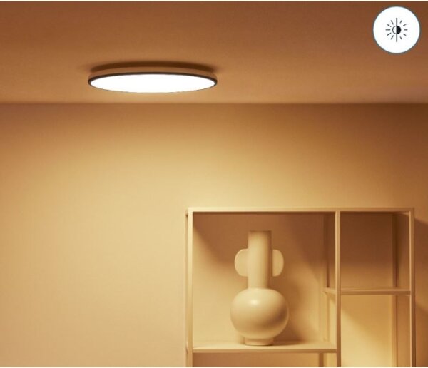 WiZ - Plafonieră LED RGBW RUNE 21W 230V negru cu Wi-Fi și dimmer