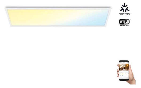 WiZ - Panou LED SUPERSLIM dimabil 36W 230V 2700-6500K Wi-Fi alb