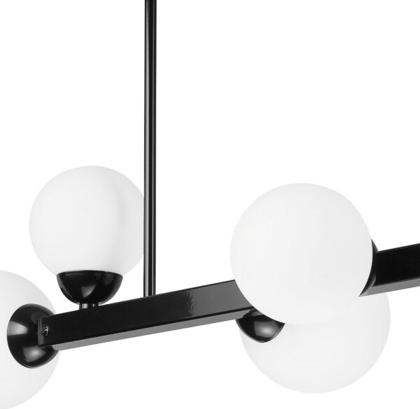 Lustră pe tijă ASTRO 6xG9/5W/230V neagră