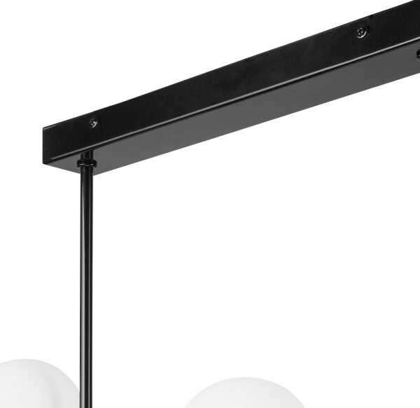 Lustră pe tijă ASTRO 6xG9/5W/230V neagră