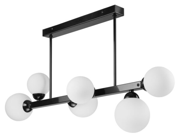 Lustră pe tijă ASTRO 6xG9/5W/230V neagră
