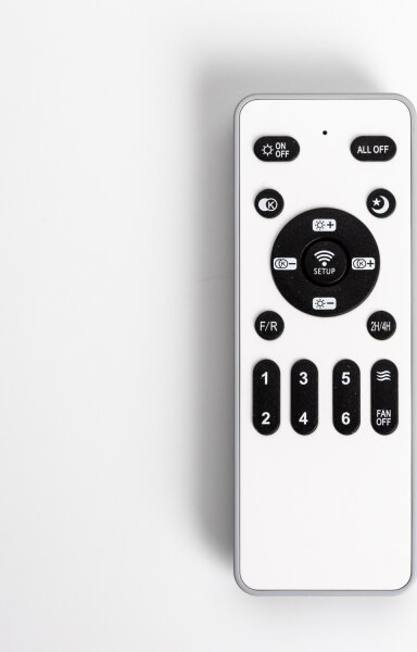 Plafonieră LED dimabilă cu ventilator Brilagi RONDA LED/48W/230V alb + telecomandă