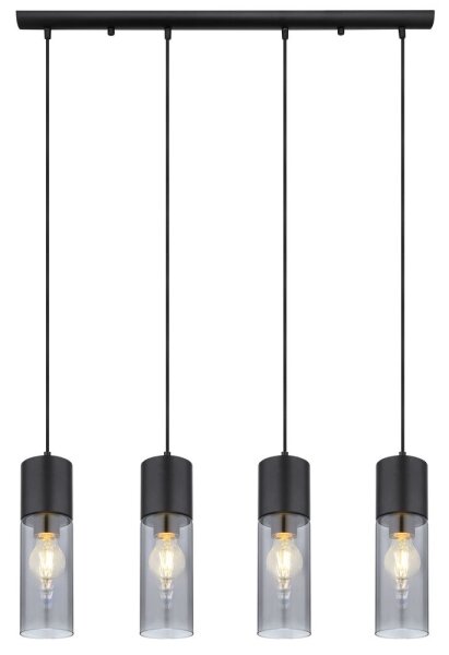 Lustră pe cablu ANNIKA 4xE27/25W/230V Globo 21000-4HB