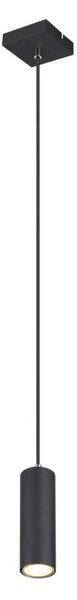 Lustră pe cablu ROBBY 1xGU10/35W/230V neagră Globo 57911HB