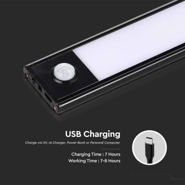 Corp de iluminat LED pentru mobilier de bucătărie cu senzor LED/2,5W/5V 3000K