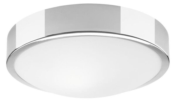 Plafonieră JONAS 1xE27/60W/230V d. 26 cm crom lucios