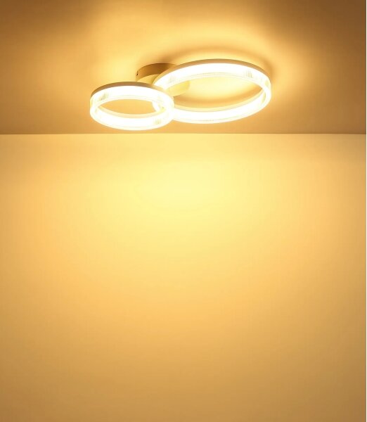 Globo 48046D2 - Plafonieră LED ZARA - 24W, 230V, 3000K, 33x50 cm