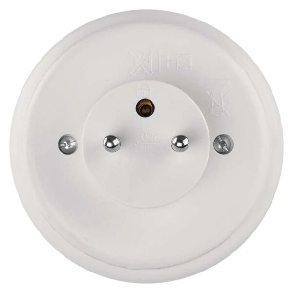 Lampă de veghe LED cu senzor și priză LED/0,3W/230V